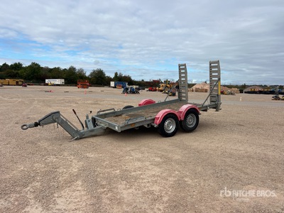 Hubiere H212L T/A Remorque 2 Essieux Equipment Trailer