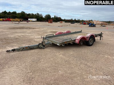 Hubiere H211L T/A Remorque 2 Essieux Equipment Trailer (Inoperable)