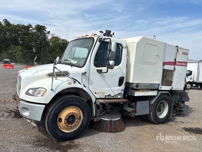 Elgin Broom Bear on 2006 Freightliner M2 106 Sweeper Truck