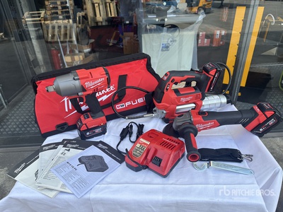 Milwaukee M18 FPP3AK Qty of Equipment (Unused)