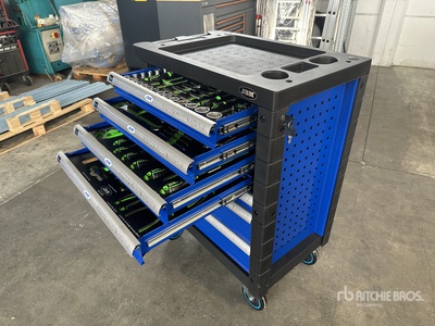 JBM H425376700000 Blue Black Tool Cabinet (Unused)