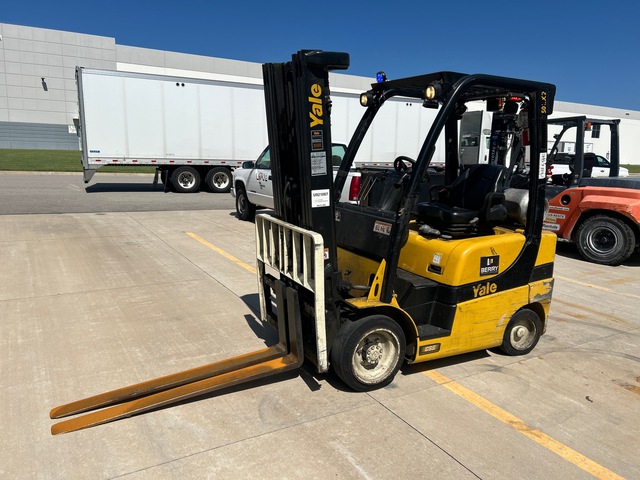 2020 Yale GLC050 4500 lb Pneumatic Tire Forklift