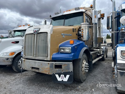 2010 Western Star 4900 6x4 T/A Sleeper Truck Tractor (Inoperable)