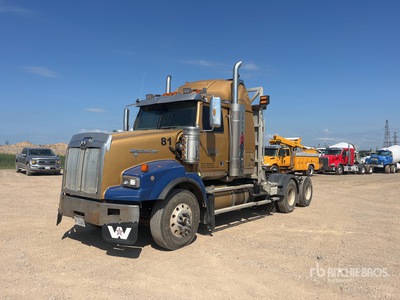 2010 Western Star 4900 6x4 Cabeza Tractora Cabina Dormitorio