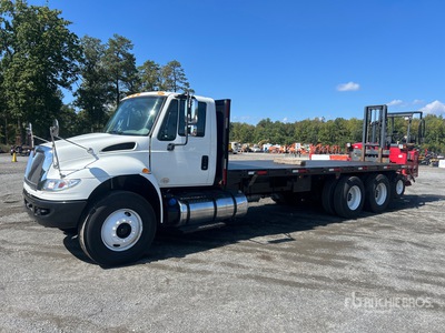 2016 International 4400 6x4 Flatbed Truck