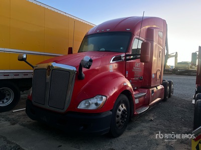 2019 Kenworth T680 6x4 Tracteur Routier Couchette (Inoperable)