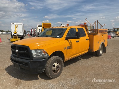 2018 Ram 3500 4x2 Crew Cab Utility Truck