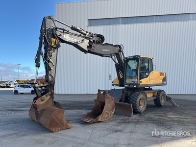Volvo EW180 Pelle Sur Pneus excavadora de ruedas