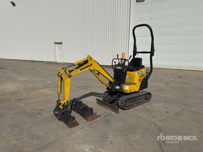 2007 Yanmar SV08-1 Micro-Pelle 1T Mini Excavadora