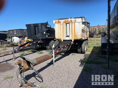 1987 Timpte Dump Trailer T/A Drawbar Landscape materials Hinterkipper