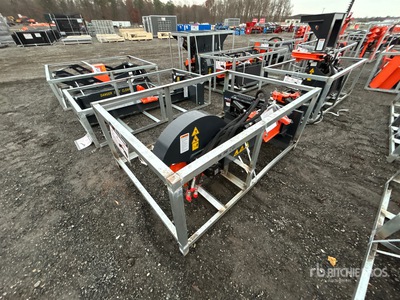 2025 Wig XNQC0108 8 IN Skid Steer Stump Grinder (Unused)