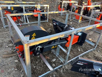 2025 Wig XNQC0108 8 in Skid Steer Stump Grinder (Unused)