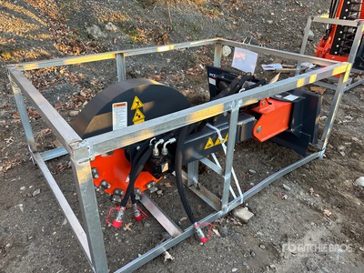 2025 Wig XNQC0108 8 in Skid Steer Stump Grinder (Unused)