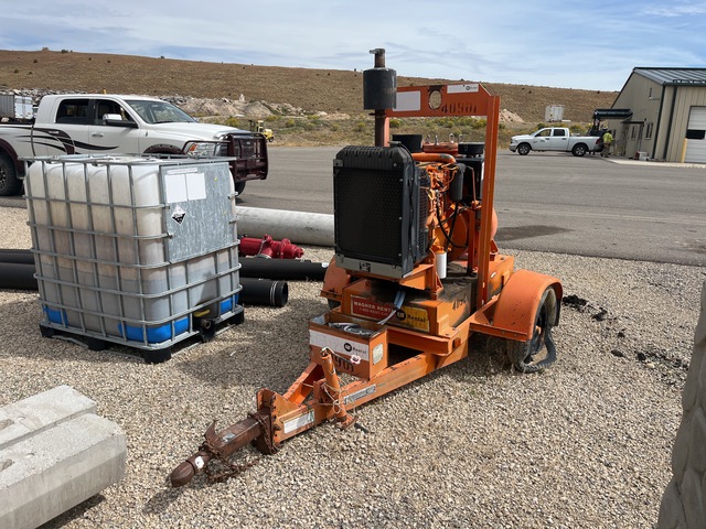 2006 Godwin CD150M Trailer-Mounted Water Pump