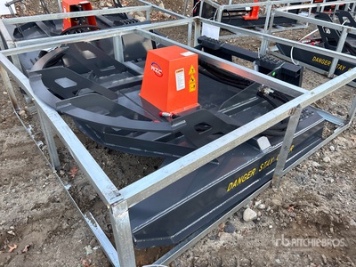 2025 Wig XNGG0172 72 IN Skid Steer Brush Cutter (Unused)