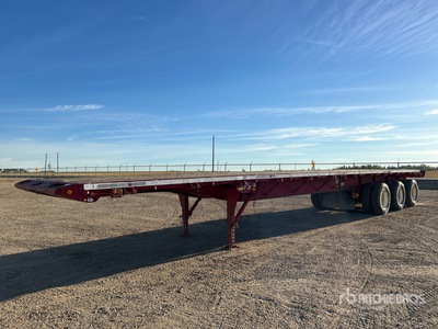 1998 Lode King 48 ft Flatbed Oilfield Trailer