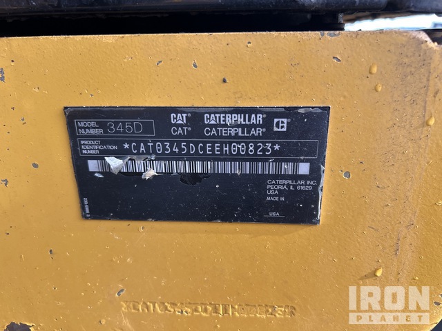 EXCAVADORA 2010 CATERPILLAR 345DL