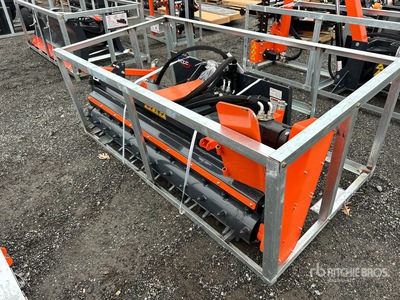 2025 Wig XNDLP72 72 IN Skid Steer Power Rake (Unused)