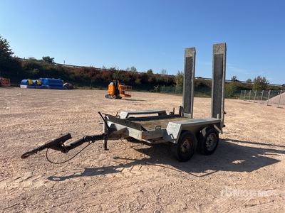 1995 Codemat Original T/A Remorque 2 Essieux Plant Trailer