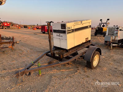 2014 Multiquip DCA-15SPXU4F 14 kW Mobile Generator Set