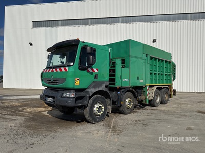 2011 Renault Kerax 8x4 Camion Aspiratrice Vacuum Excavator Truck