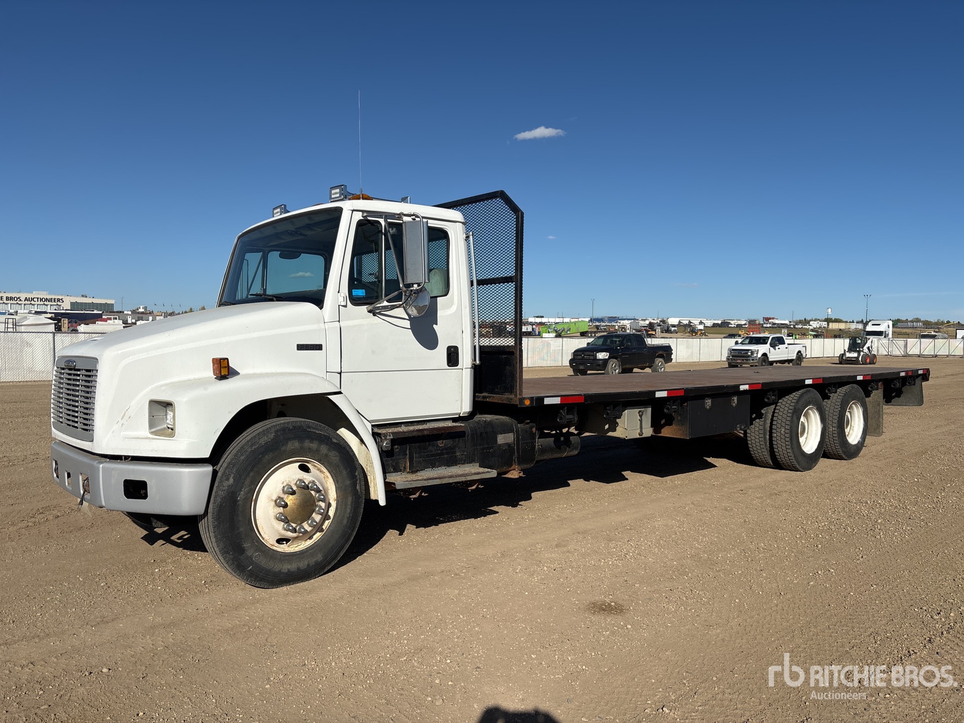 1999 Freightliner FL 80 Flatbed Truck