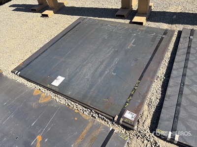 2025 Kit Containers 6 ft x 6 ft (.75 in Thick) Placas de acero