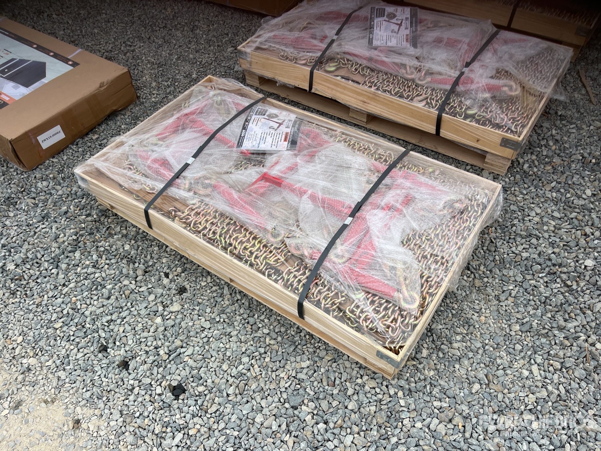 2025 Landhonor LHR-RC5400 5400 lb Ratchet Binders w/20 ft Chains (Unused)
