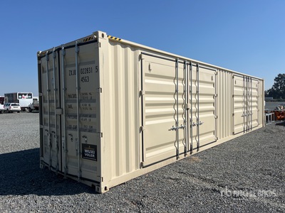 2025 40 ft High Cube Multi-Door حاويات تخزين