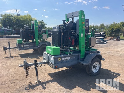 2019 Atlas Copco PAS 150 HF T4F Trailer-Mounted Water Pump