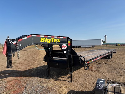 2024 Big Tex 40 ft T/A Gooseneck Remolque Portamaquinaria