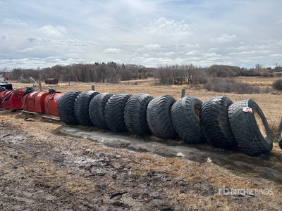 Quantity of (9) 600/50R22.5 Tires