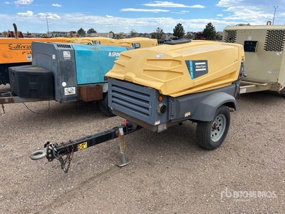 2017 Atlas Copco XAS 185 Mobile Air Compressor
