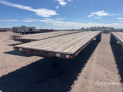 1994 Aztec 48 ft T/A Flatbed Trailer
