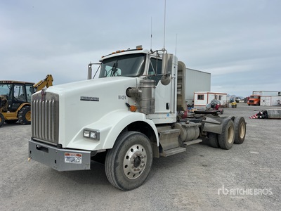 2008 Kenworth T800 6x4 T/A Day Cab Truck Tractor