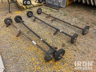 Quantity of (2) Sets of Ultrashore 72 in Trench Shield Axle/Wheel Kits