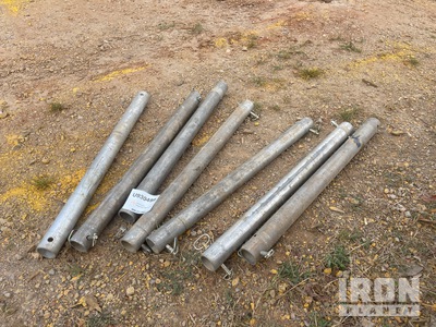 Quantity of (7) 42 in ULSHR Aluminum Trench Box Spreaders