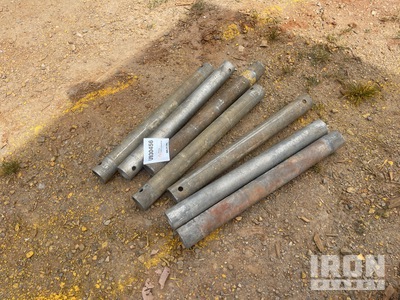 Quantity of (7) 30 in ULSHR Aluminum Trench Box Spreaders