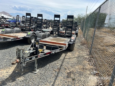 2023 Pratt CP0510 5195 lb 10 ft T/A Equipment Trailer