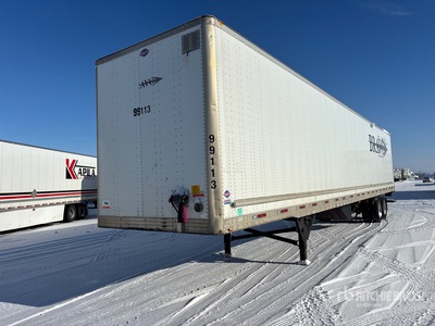 2015 Utility VS2DX 53 ft x 102 in T/A Van Trailer