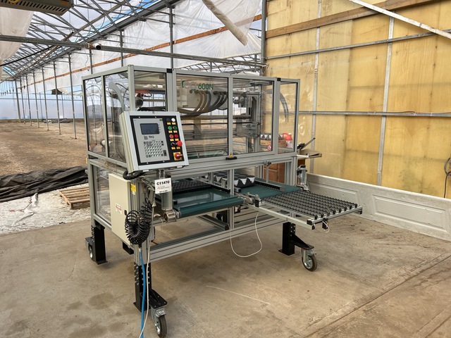 2023 Hamilton Cube 600N Electric Automated plant/plug Transplanter (Unused)