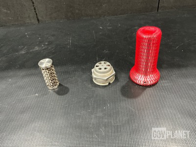 (1) Sleeve, (7) Pressure Valves, (2) Elements & Assorted Items