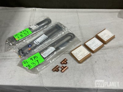 (3) Plain Bearings, (4) Electrical Heating Elements & Assorted Items