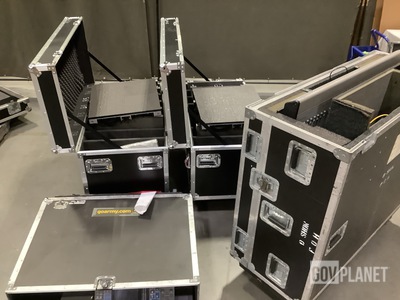 Lot of Audio Mixer & Display Panels