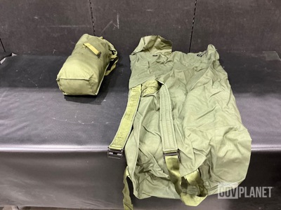 (100) Duffel Bags & (90) Harris Radio Set Carriers