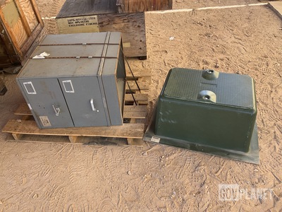 (10) Splicing Boxes & (1) Mosler Safe