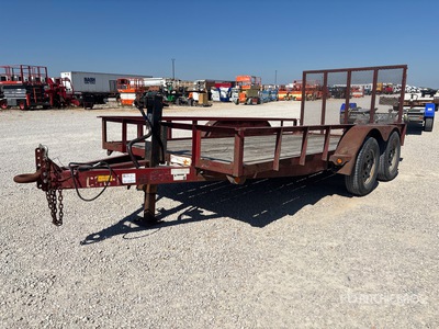14 ft T/A Utility Trailer