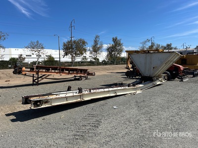 Felco STD1020 16 in x 23 ft Stationary Bedding Conveyor