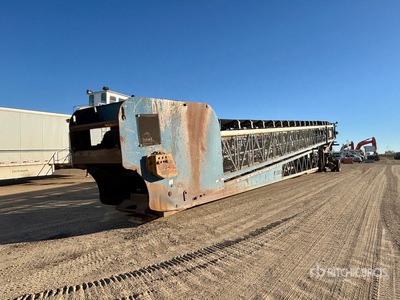 2006 Thor T150-8 36 in x 150 ft Portable Telescopic Radial Stacking Nastro trasportatore materiale