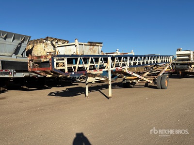 Armaco STC75 36 in x 75 ft Portable Stacking Nastro trasportatore materiale